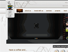 Tablet Screenshot of cafeoscurofilms.com